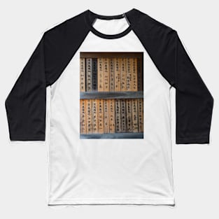 Ema Wooden Planks in a Temple. Osaka, Japan Baseball T-Shirt